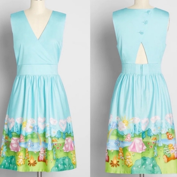 Modcloth Dresses & Skirts - Care Bears Limited Edition Womens Sleeveless Dress